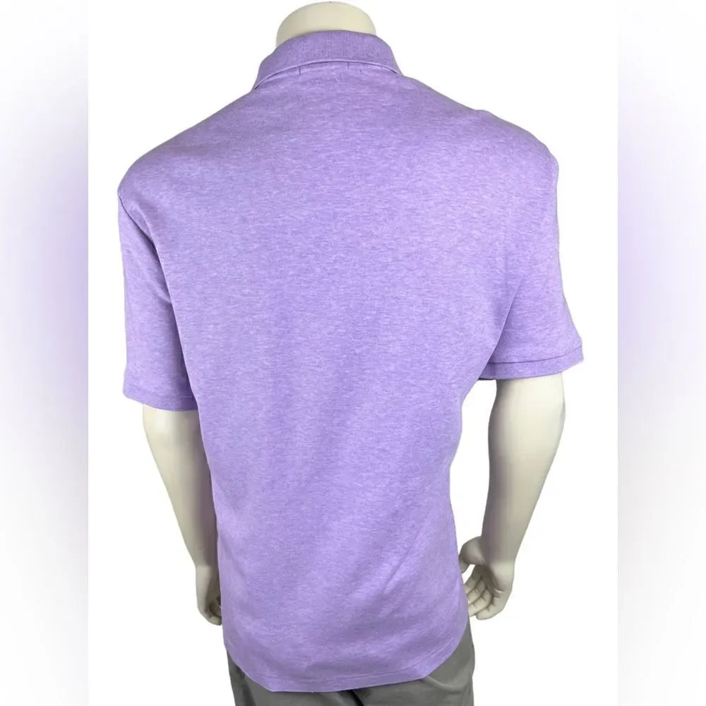 Polo by Ralph Lauren Men's S/S Classic Fit in Heather Purple Like New Size XL